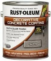 Rust-Oleum Эффект камня для бетонного пола тосканская скала (3.78 л) (Серый камень (3.78 л))