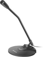 Микрофон компьютерный Defender MIC-117 черный, кабель 1.8 м (64117)