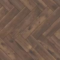 Ламинат Kronotex Herringbone 4766 A/B Дуб Петерсон темный с фаской