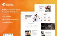 Шаблон Wordpress Netful - Internet and Broadband Provider Theme WordPress