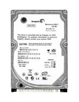 Жесткий диск Seagate ST9100822A 100Gb 4200 IDE 2,5