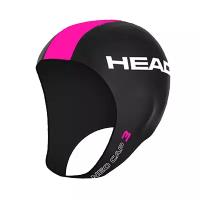 Неопреновый шлем-утеплитель HEAD NEO CAP 3mm, Цвет - черный/розовый;Размер - L/XL;Материал - Неопрен