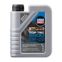 Моторное масло Liqui Moly Top Tec 6600 0W-20, 1 л