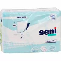 Bella Пеленки впитывающие одноразовые 60*60 cм Seni Soft 5 шт