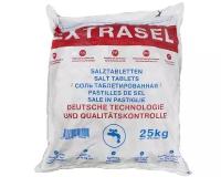 Соль таблетированная пищевая Extrasel в мешках 25кг