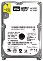 для Ноутбуков Western Digital Жесткий диск Western Digital WD1000VE 100Gb 5400 IDE 2,5