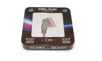 Шнур SCART-SCART 1,0м Delink 