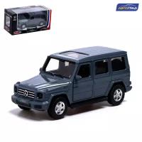 Машина металлическая MERCEDES-BENZ G350D, 1:42, инерция, открываются двери, цвет серый