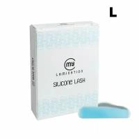 Силиконовые бигуди для завивки ресниц My Lamination (Silicone Lash BLUE (размер L) 1 пара/без коробки