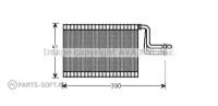 AVA BWV365 Испаритель кондиционера