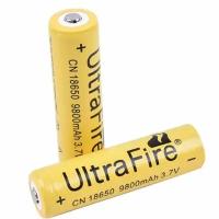 Аккумулятор 18650 UltraFire 3.7В 9800мА/ч (1200 мА/ч)