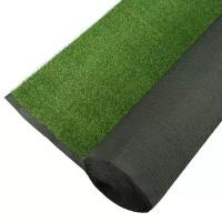 Greengo Газон искусственный, ворс 20 мм, 2 × 5 м, трёхцветный, тёмно-зелёный