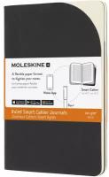 Блокнот Moleskine+ для оцифровки записей, 2 шт, чёрный