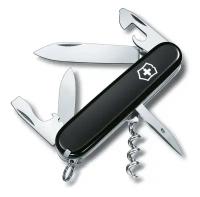 Нож Victorinox Spartan, 91 мм, 12 функций, черный