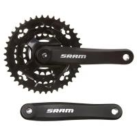 Система Sram FC-S200 3.0 175mm (Система Sram FC S200 3.0 SQUARE TAPER 175 BLAST BLACK 423222)