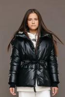 Куртка G`n`K 745ч (Черный, Девочка, 14 лет / 164 см)