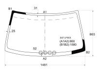 Стекло Лобовое Honda Step Wagon 96-01 XYG арт. S47 LFW/X