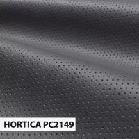 Отрез Экокожа hortica pc2149 графит перфорация-0,45 пог.м