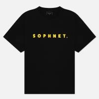 Мужская футболка SOPHNET. SOPHNET. Logo Wide чёрный, Размер XL