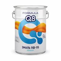 Эмаль ПФ-115 алкидная Formula Q8, глянцевая, 20 кг, зеленая