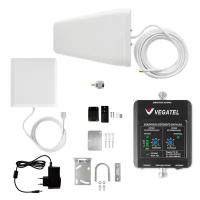 Комплект Усиления сотового сигнала (Репитер) UMTS 3G 2100 VEGATEL VT2-3G-kit (дом, LED)