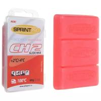 Мази скольжения SPRINT PRO, CH2 Red, (от +2 до -4°C), 60 г