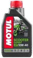 Полусинтетическое моторное масло Motul Scooter Expert 4T 10W40 MB, 1 л