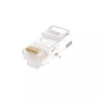 Коннектор RJ-45 8P8C 5е CAT EC-UP8P8C-5E-003-TR-100 (100 шт)