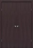 Финская дверь Olovi, ламинированная с четвертью, двустворчатая, венге 2000*700.Комплект (полотно,коробка,наличник)