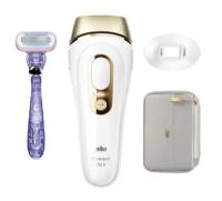 Фотоэпилятор Braun PL5157 Silk-expert IPL Pro 5, белый/золотистый