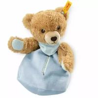 Мягкая игрушка Steiff Sleep Well Bear Heat Cushion blue (Штайф Мишка Крепкий сон с термо-подушечкой голубой 25 см)