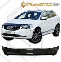 Дефлектор капота для Volvo XC60 2014-2017 Classic черный