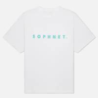 Мужская футболка SOPHNET. SOPHNET. Logo Wide белый, Размер S