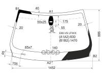 Стекло Лобовое + Дд Bmw 3 Series E90/E91 4/5d 05-11 XYG арт. E90-VS LFW/X