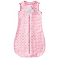 Детский спальный мешок SwaddleDesigns zzZipMe 12-18 М Pink Puff w/Dk Satin