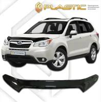 Дефлектор капота для Subaru Forester 2012-2018 Classic черный