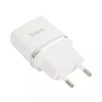 Зарядное устройство HOCO c11 Smart один порт USB, 5V, 1.0A, белый