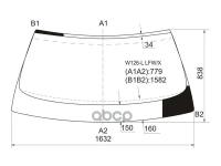 Стекло Лобовое Mercedes-Benz S-Class W126 80-91 XYG арт. W126-L LFW/X