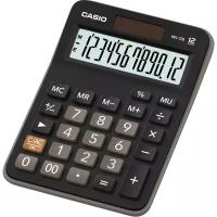 Калькулятор настольный Casio MX-12B 12-разрядный черный