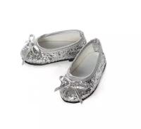 Туфли Kidz N Cats Silver Shoes (Серебристые для кукол Кидз Н Катс, для кукол 46 см)