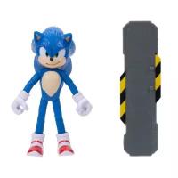 Игровые наборы и фигурки: Фигурка Соник со сноубордом - Sonic The Hedgehog 2, Jakks Pacific