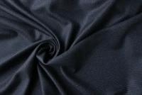 Ткань твид с сине-черным рисунком