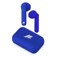 Наушники SBS Music Hero TWS Beat Twin, Bluetooth 5.0, с зарядным кейсом 300мАч, синий (MHTWSBEATBTB)