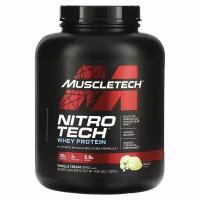 Muscletech, Nitro Tech, Whey Protein, Vanilla Cream, 4 lbs (1.81 kg)