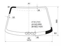 Стекло Лобовое Toyota Carina 92-96 XYG арт. AT190 LFW/X