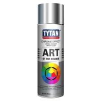 Аэрозольная краска Tytan Professional Art of the color, глянцевая, 400 мл, хром