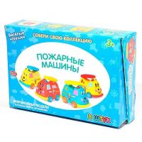 Пожарная машина, 8 шт., Play Smart BOX 35х24х6,5 см., арт. 9652