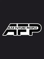 Наклейка на авто / AFP Alfa Future People 20x6 см