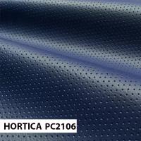 Экокожа hortica pc2106 синяя перфорация