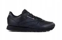 Женские кроссовки Reebok Classic Leather чёрный , Размер 37 EU